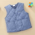 thumbnail image 1 of Toddler Kids Puffer Vest Years Sleeveless Jacket Lightweight Outerwear Vests Years Boys' Outerwear Vests Kids Clothes 12-18 Months, 1 of 5