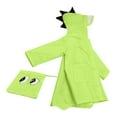 thumbnail image 1 of Toddler Kids Raincoat Boys Girls Rain Jacket Lightweight Rain Poncho Waterproof Reusable Rainwear Cartoon Outwear, 1 of 5