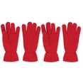 thumbnail image 1 of Toddler/Kids Soft And Warm Fleece Lined Gloves (3-4Y, 2 Pk Red), 1 of 3