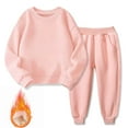 thumbnail image 1 of Toddler Kids Sports Set, Hoodie and Leggings, Warm Athletic Wear for Boys and Girls, Casual Outdoor Play Outfit, 1 of 8