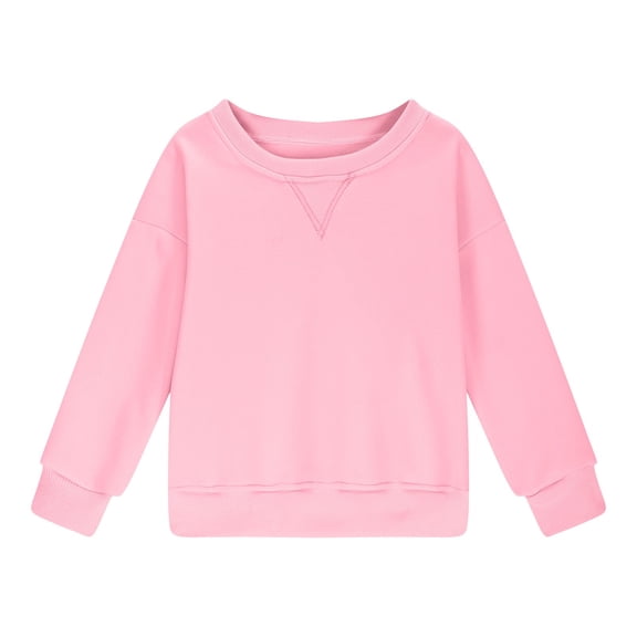 Toddler Kids St. Patrick's Day Sweatshirt,Boys Girls Solid Color Crew Neck Long Sleeve Sweatshirt,Festive Casual Pullover Outfit,Size:5-6 Years