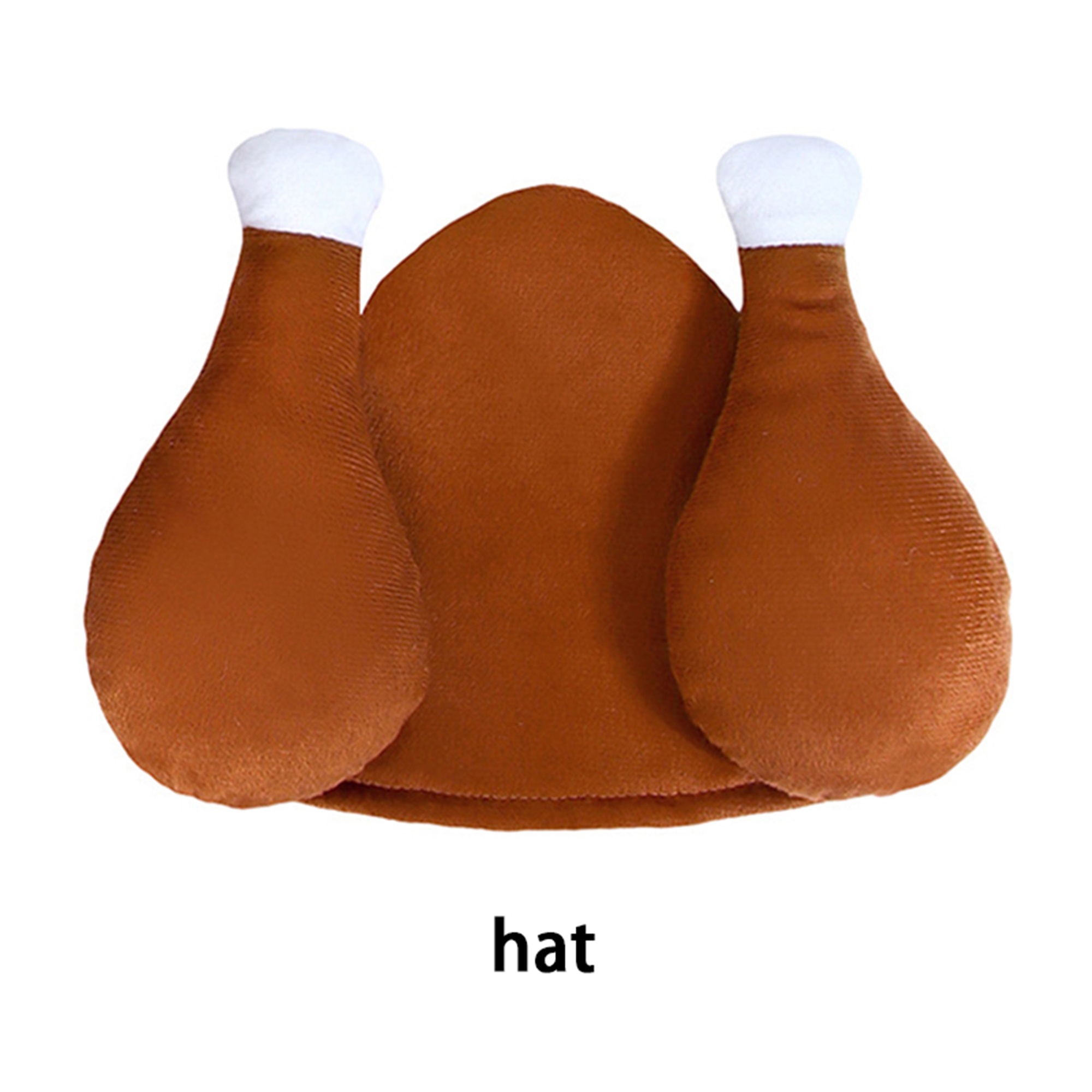 Toddler Kids Turkey Cosplay Costume, Long Sleeve Jumpsuit/Vest/Hat