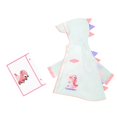 thumbnail image 1 of Toddler Kids Waterproof Dinosaur Spikes Shape Hooded Rain Coat with Transparent Brim for School Travel Rainwear 5-6 Years, 1 of 5