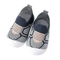 thumbnail image 1 of Toddler Kids infant Newborn High Tops for Girls Baby Boys Girls Shoes Toddler Shoes 7 First Walkers Breathable Soft Girls Size 1 Shoes Antislip Wearproof Crib Shoes Prewalker Sneaker, 1 of 5