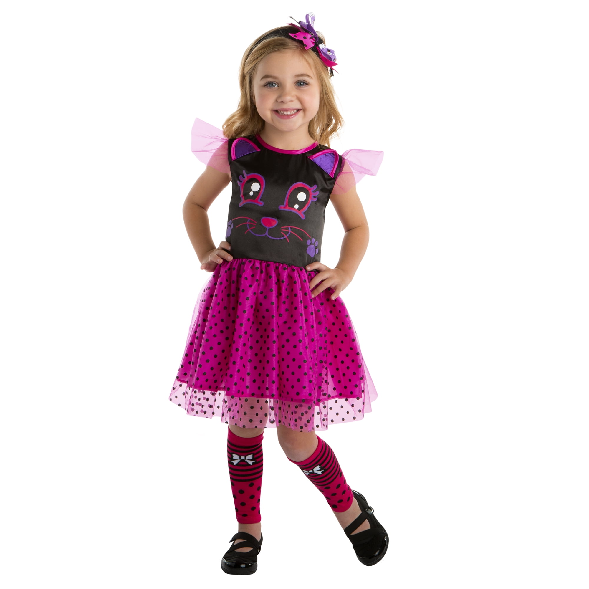 Toddler Kitty Cat Cutie Halloween Costume