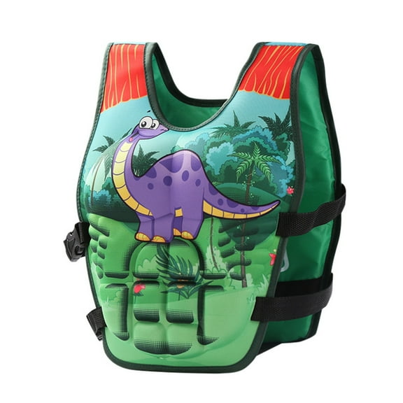 Toddler Life Vest 2-6 years Coast Guard Approved, Great for Any Water Sports Activity Including Boating, & Swimming #Green