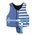 thumbnail image 1 of Toddler Life Vest L/XL Toddler Life Jacket Baby & Toddler Swim Vest Adjustable Buoyancy Aid for Soft & Safe #Sky Blue, 1 of 4