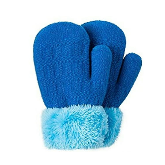Toddler Lined Fleece Winter Mitten - Warm Snow Gloves for Infant Kids, Boys & Girls
