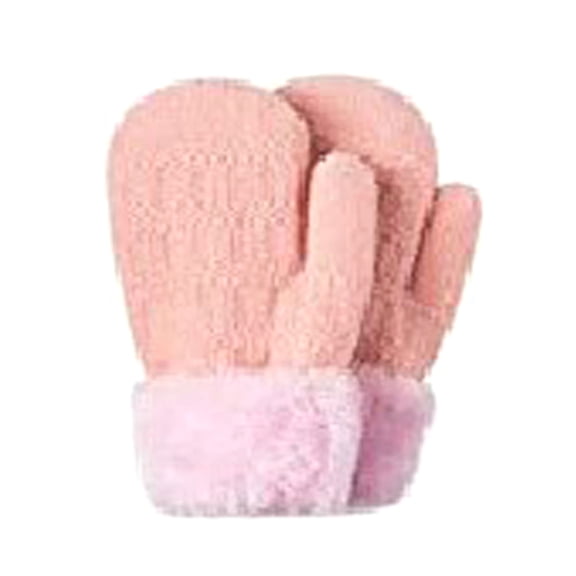 Toddler Lined Fleece Winter Mitten - Warm Snow Gloves for Infant Kids, Boys & Girls