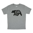thumbnail image 1 of Toddler Little Bear Cute Gift for Children Funny Graphic Novelty Family T shirt, 1 of 7