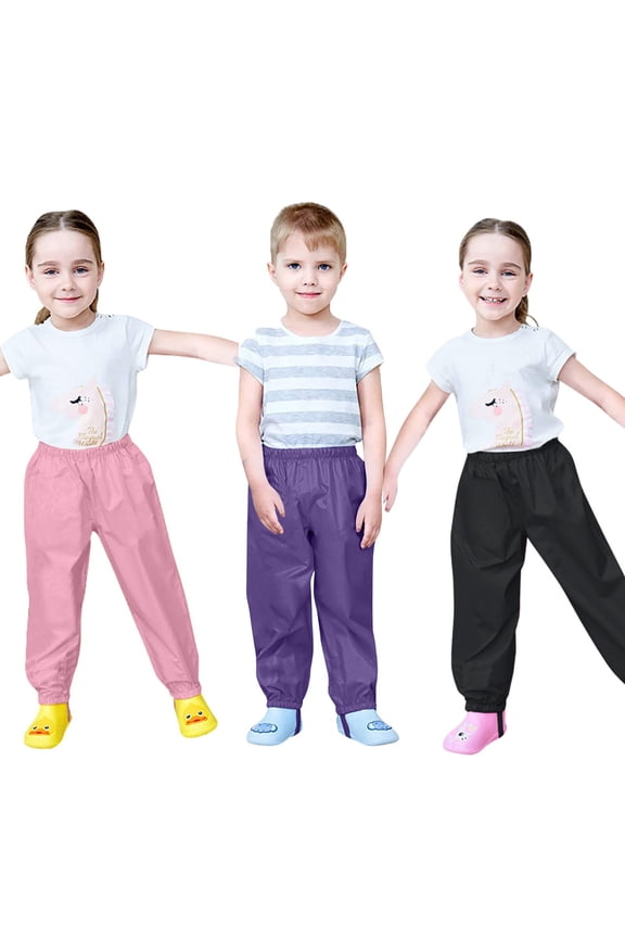Toddler/Little/Big Girls & Boys Trail and Rain Splash Pants