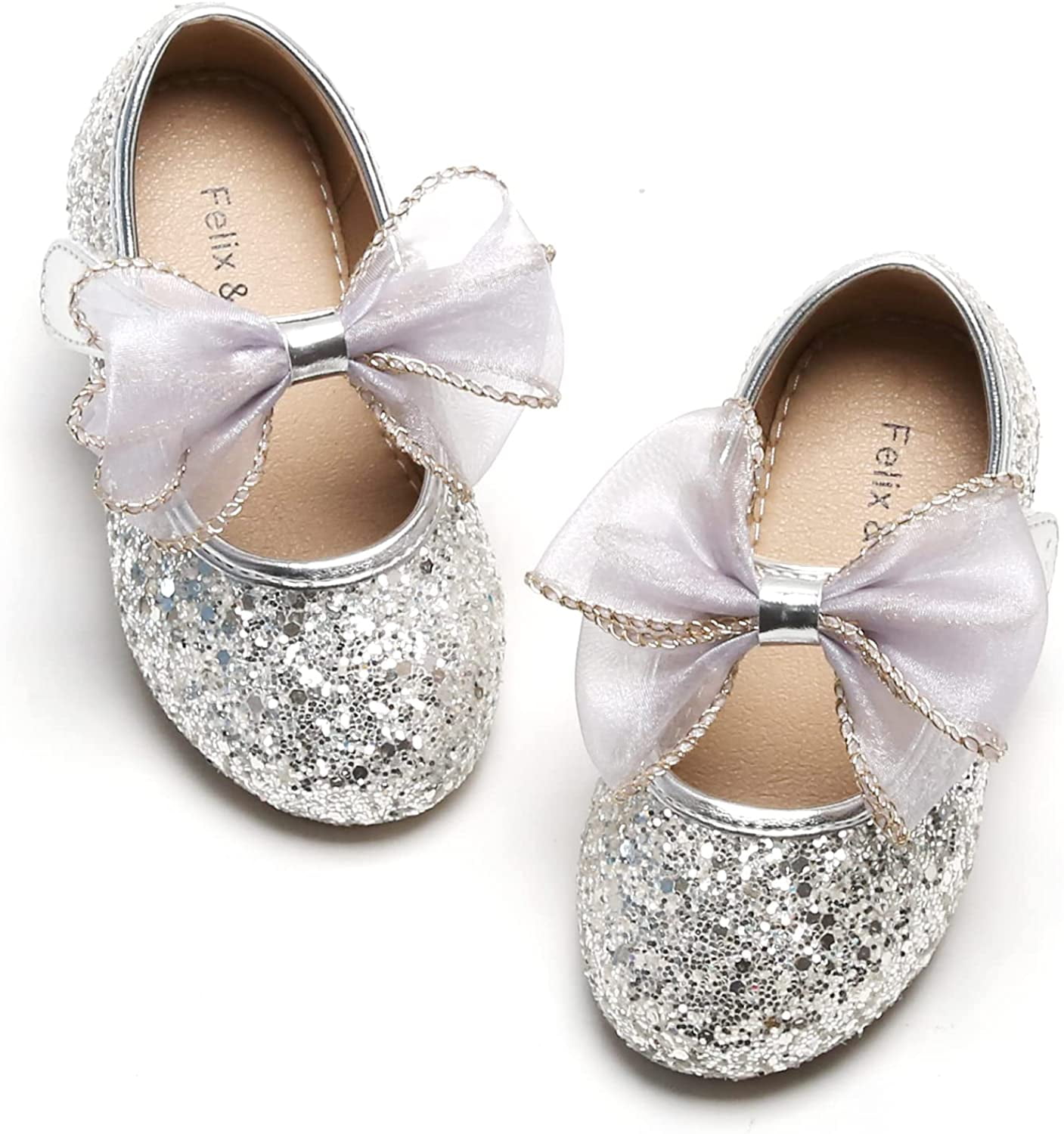 Toddler Little Girl Dress Shoes - Girl Mary Jane Flats Party School ...