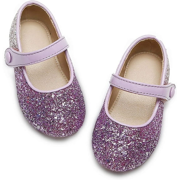 Toddler Little Girl Dress Shoes - Girl Mary Jane Flats Party School Wedding