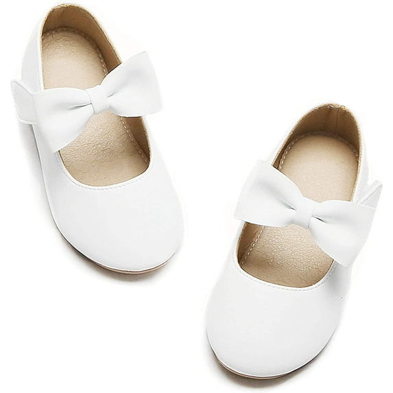 Toddler Little Girl Dress Shoes - Girl Mary Jane Flats Party School Wedding