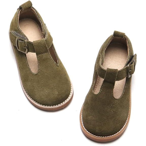 Toddler Little Girl Mary Jane Dress Shoes - Ballet Flats for Easter Flower Girl Party School Shoes