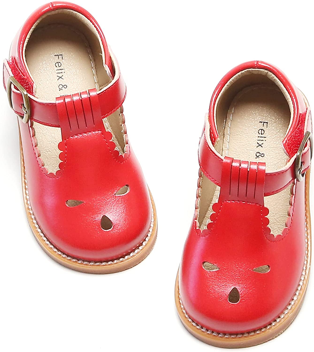 Toddler Little Girl Mary Jane Dress Shoes Ballet Flats for Easter