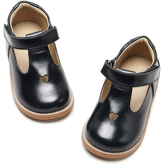 Toddler Little Girl Mary Jane Dress Shoes - Ballet Flats for Easter Flower Girl Party School Shoes