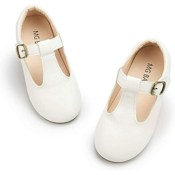 Toddler Little Girl Mary Jane Dress Shoes Ballet Flats for Girl Party School Shoes Bowknot Princess Shoes