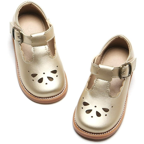 Toddler Little Girl Mary Jane Dress Shoes - Ballet Flats for Girl Party School Shoes