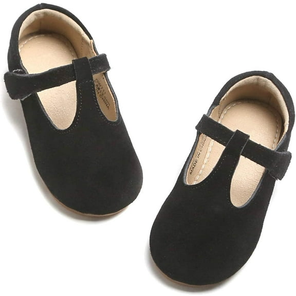 Toddler Little Girl Princess Dress Shoes-Mary Jane Flats for Girl Party School Shoes.