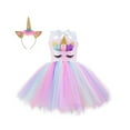 thumbnail image 1 of Toddler Little Girls Unicorn Costume Dress Kids Big Girl Tutu Birthday Outfit for Halloween Birthday Gift 1-10Years, 1 of 8