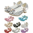 thumbnail image 1 of Toddler/Little Kid/Big Kid Girls Dress Shoes Mary Jane Wedding Party Shoes Glitter Bridesmaids Princess Heels, 1 of 8