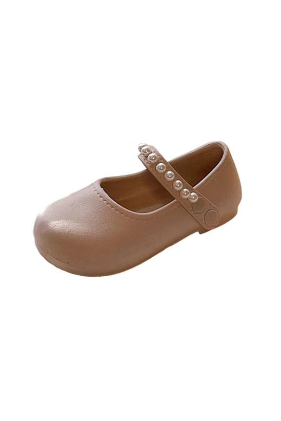 Toddler/Little Kid Girls Ballet Mary Jane Flats Party Dress up Shoes Soft Outsole Slip On Flat Dress Shoe