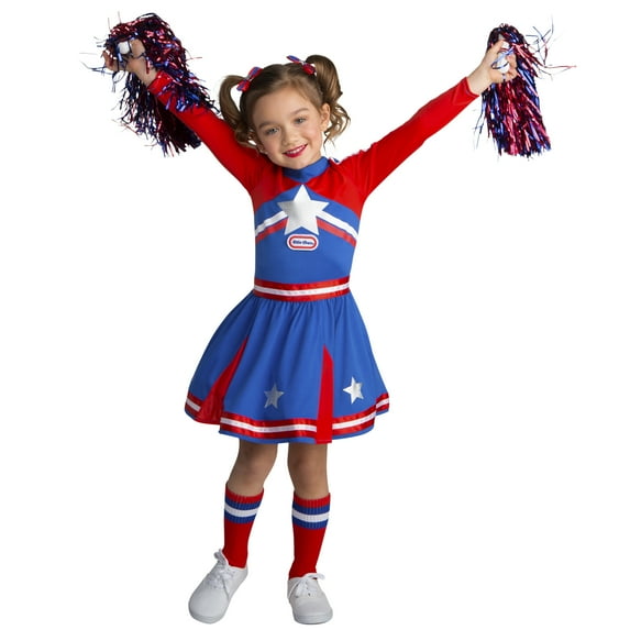 Toddler Little Tikes Cheerleader 3T-4T Halloween Dress Up / Role Play Costume