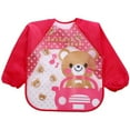 thumbnail image 1 of Toddler Long Sleeve Baby Bibs Waterproof Sleeved Bib Soft Cartoon for Girls Boys Fawn And Foster Plain Bibs Baby One Feeding Smock Baby Walls Insulated Bibs for Kids Snap Bibs Baby Bibs Science Baby, 1 of 5