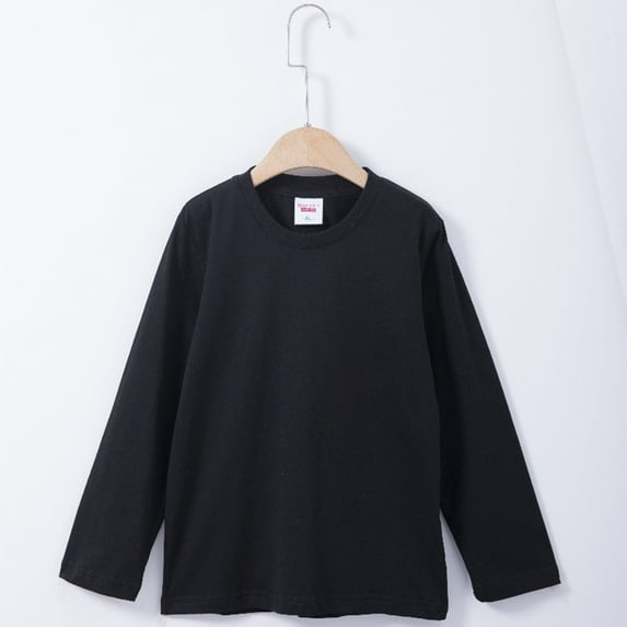 Kids Thermal Shirts Long Sleeve Girls Long Tee Crewneck Pullover Tops Crew Neck Print Toddler Fall Sweatshirt for Girls Size 3-4 Years