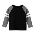 thumbnail image 1 of Toddler Long Sleeve T-Shirts Graphic Print Girls Comfy Long Tee Boys Long Sleeve Undershirts for Little Kids 3-4 Years, 1 of 4