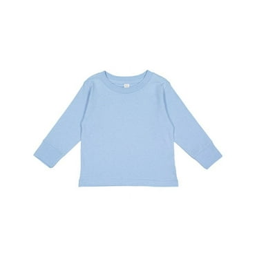 Toddler Long-Sleeve T-Shirt - LIGHT BLUE - 2T