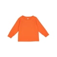 thumbnail image 1 of Toddler Long-Sleeve T-Shirt - ORANGE - 3T, 1 of 2