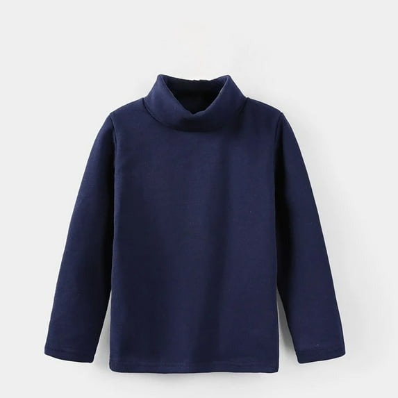 Toddler Long Sleeve T-Shirts Colored Print Basic Comfy Tee Shirts Girls Under Shirts for Kids Girls and Boys 11-12 Years