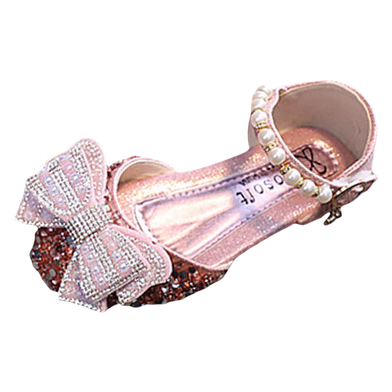 Toddler Mary Jane Shoes Fashion New Pattern Sequin Bow Decoration Low ...