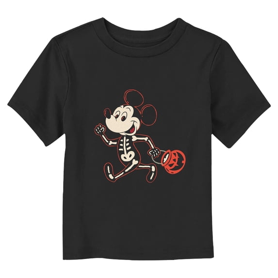 Toddler Mickey & Friends Skeleton Trick or Treat T Shirt