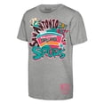 thumbnail image 1 of Toddler Mitchell & Ness Heather Gray San Antonio Spurs Play by Play T-Shirt, 1 of 1