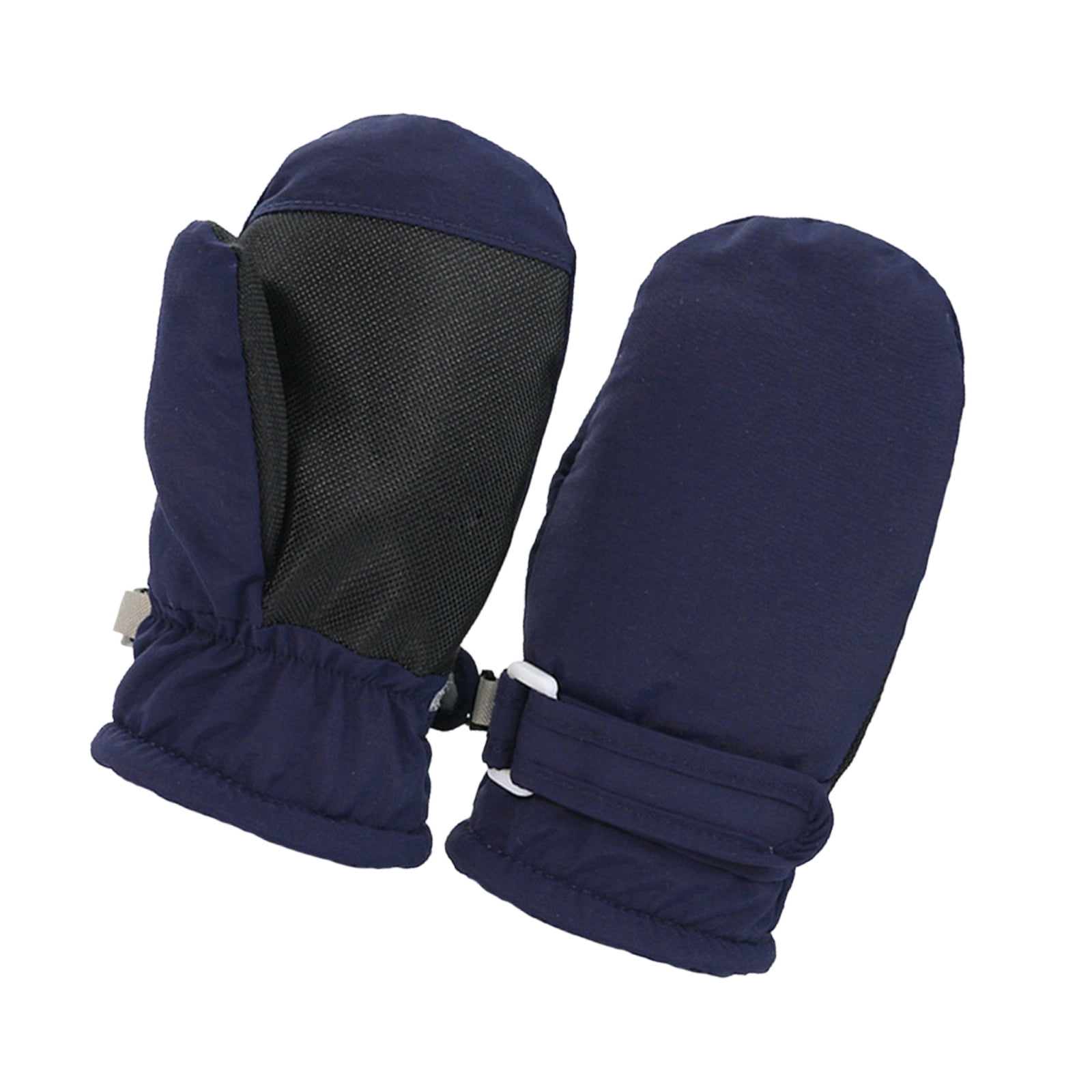 Toddler Mittens Skiing Gloves Toddler SnowGloves Kids Baby Winter Mittens For Girls Boys A-Navy S