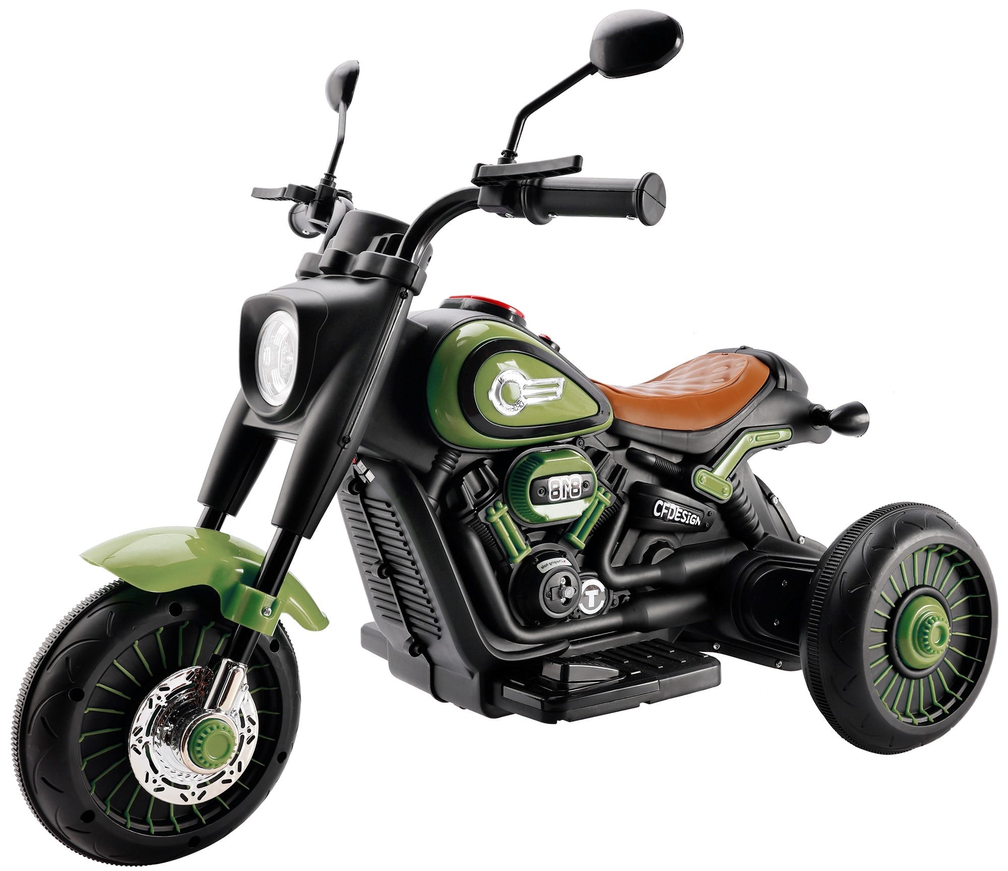 Bruce&Shark Toddler Motorcycle, 6V Battery Powered Electric Motorcycle with Headlights & Music, Kids Motorcycle Ride on Toy for Toddlers Boys 18+ Months