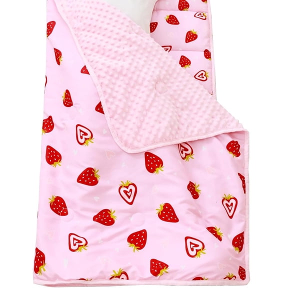 Toddler Nap Mat with Pillow and Blanket, Extra Large Rolled Napping Mats,Slumber Bags for Boys Girls,Kids Sleeping Bag for Daycare, Preschool Travel Camping