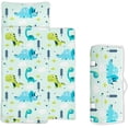 thumbnail image 1 of Toddler Nap Mat/Removable Pillow -Space- Carry Handle with Straps Closure,Toddler Nap Mat Extra Large 60 in*20 in Boys Sleeping Mat Nap Mat for Presch, 1 of 6