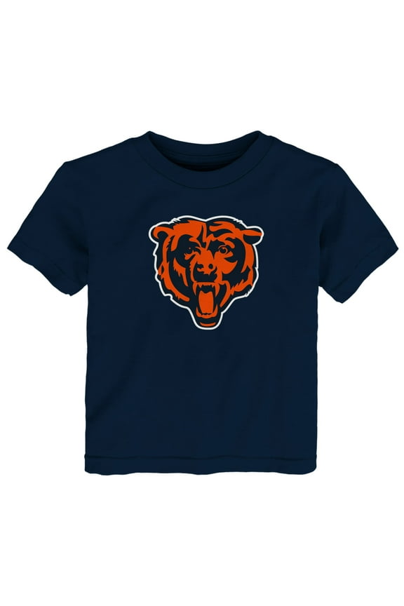 Toddler Navy Chicago Bears Primary Logo T-Shirt