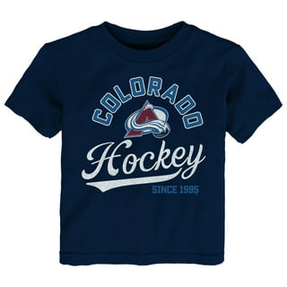 Colorado Avalanche Long Sleeve Shirt Gray Youth NHL Hockey Apparel Teen NWT