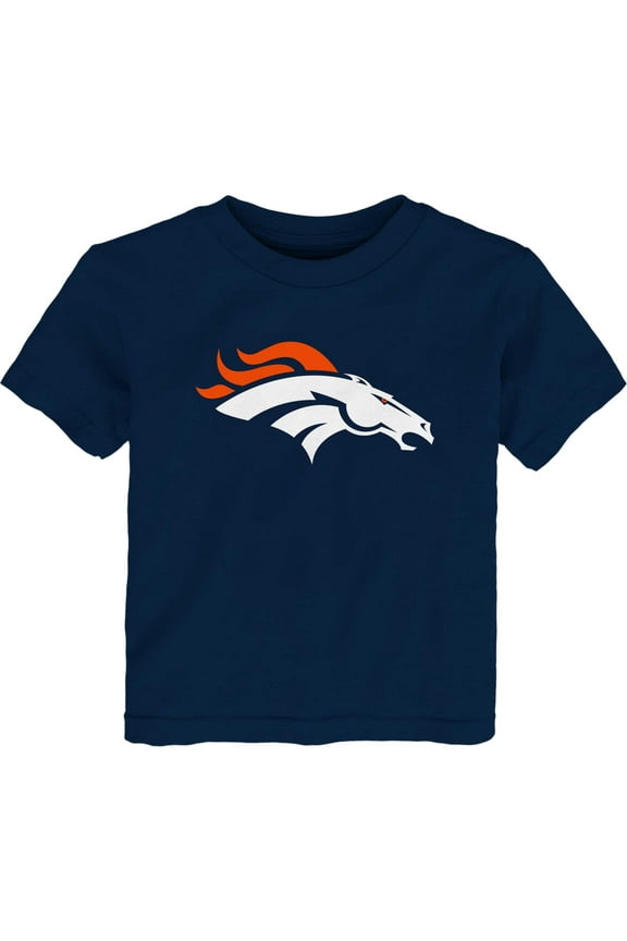 Toddler Navy Denver Broncos Primary Logo T-Shirt