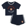 thumbnail image 1 of Toddler  Navy Houston Astros Double Run T-Shirt & Shorts Set, 1 of 5