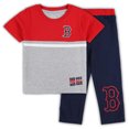 thumbnail image 1 of Toddler Navy/Red Boston Red Sox Batters Box T-Shirt & Pants Set, 1 of 3