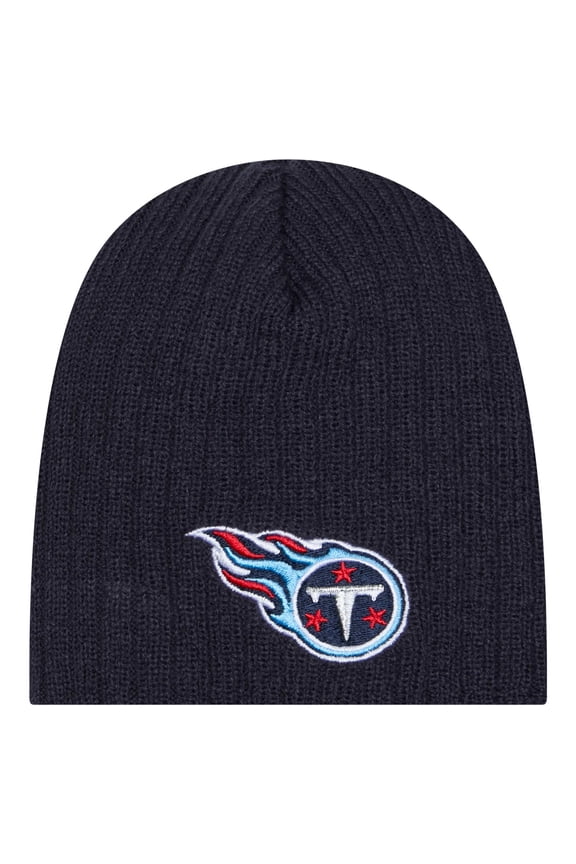 Infant New Era Navy Tennessee Titans Mini Knit Hat