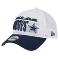 thumbnail image 1 of Preschool New Era White Dallas Cowboys Team Printed A Frame 9FORTY Adjustable Hat, 1 of 5