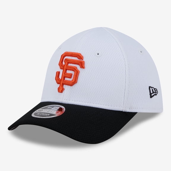 Toddler New Era White San Francisco Giants Baseball 39THIRTY M-Crown Adjustable Hat