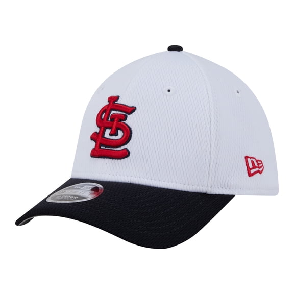 Toddler New Era White St. Louis Cardinals Baseball 39THIRTY M-Crown Adjustable Hat